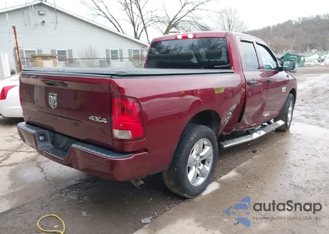 2018 Ram 1500 Express 4X4 6'4 Box from USA, damaged, VIN 1C6RR7FG6JS308698